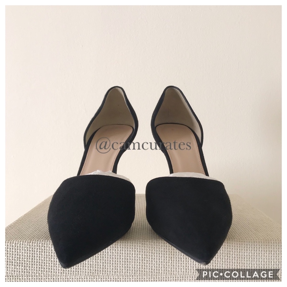 J. Crew Elsie Suede d'Orsay Pumps - Picture 4 of 7